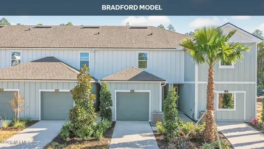 New construction Townhouse house 328 Counsel St, Yulee, FL 32097 plan Bradford - image