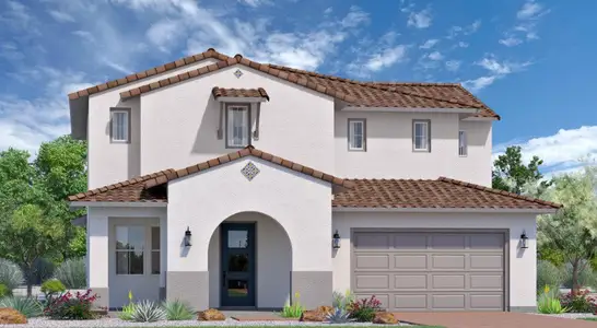 New construction Single-Family house 8348 S 32nd St, Phoenix, AZ 85042 plan Residence Three - image
