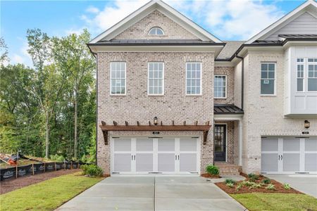 New construction Townhouse house 502 Winston Croft Cir, Unit 53, Johns Creek, GA 30022 plan The Jacobsen II - image