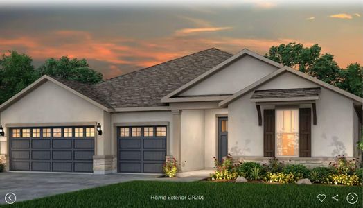 New construction Single-Family house 609 Peaceful Psalms Pl, Georgetown, TX 78633 Renown- photo 0