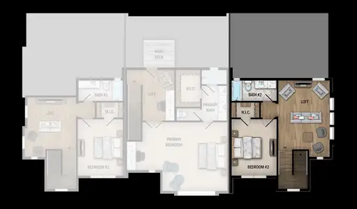 New construction Townhouse house 506 Santa Clara Pl, San Antonio, TX 78210 plan Presidio - image 4