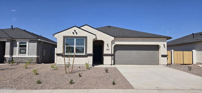 New construction Single-Family house 5482 E Arctic Lane, San Tan Valley, AZ 85140  The Easton- photo 0