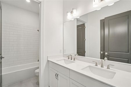 New construction Condo house 4547 Watervale Wy, Unit 265, Peachtree Corners, GA 30092 plan The Cochran - image 11