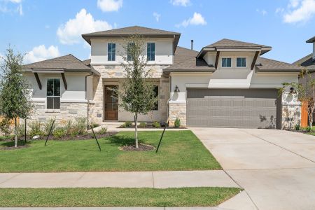 New construction Single-Family house 220 Smoke Signal Ct, Liberty Hill, TX 78642 plan Rosedale - image