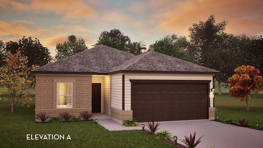 New construction Single-Family house San Antonio, TX 78264 plan Frio - image