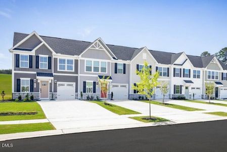 New construction Townhouse house 346 Moose Meadow Wy, Youngsville, NC 27596 plan Nassau Cove - image