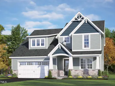 New construction Single-Family house 40 W Victoria Ridge Dr, Unit 18, Selma, NC 27576 Whitley- photo 0