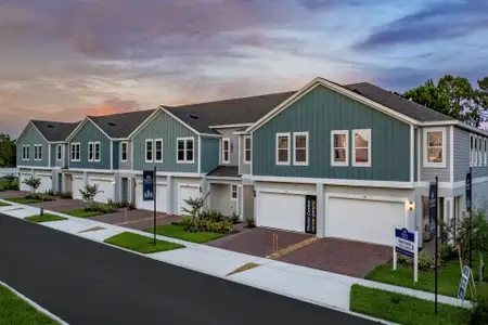 New construction Townhouse house 203 Glass Onion Dr, Groveland, FL 34736 plan Sovereign - image