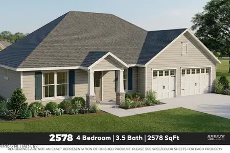 New construction Single-Family house 7802 Hollenbeck Wy, Unit LOT 48, Jacksonville, FL 32219 - image