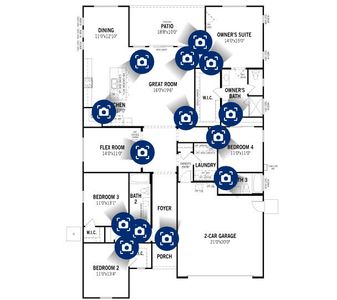New construction Single-Family house 22864 E Diana Wy, Queen Creek, AZ 85142 plan Harbor - image