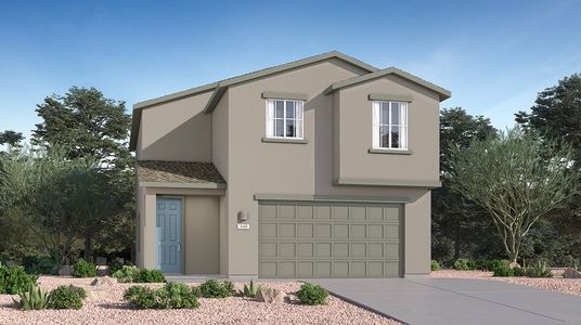 New construction Single-Family house 5963 E Benburb Ln, Tucson, AZ 85756 plan Clark - image