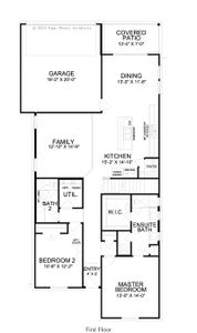 New construction Single-Family house 11695 Pinto St, Frisco, TX 75035 plan Duets D419 - image