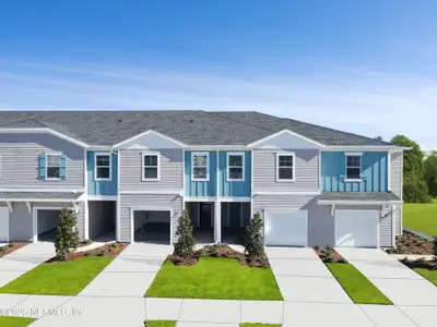 New construction Townhouse house 2124 Windward Cay Ln, Middleburg, FL 32068 Lincoln- photo 0