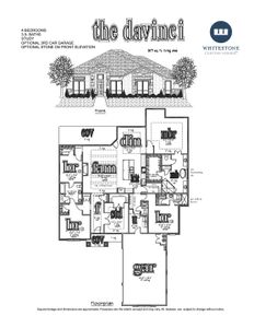 New construction Single-Family house 31053 Johnson Wy, San Antonio, TX 78260 plan The Davinci - image 5