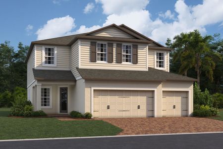 New construction Single-Family house 5328 Teirgarten St, St. Cloud, FL 34771 plan Lancaster - Eco Series - image