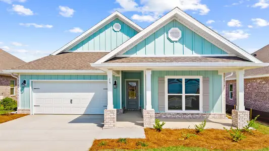New construction Single-Family house 19 Gray Owl Dr E, Freeport, FL 32439 plan Riverside - image