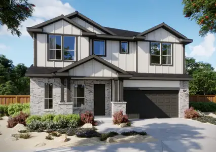 New construction Single-Family house 2333 Banda Bnd, Round Rock, TX 78681 plan Navarro - image