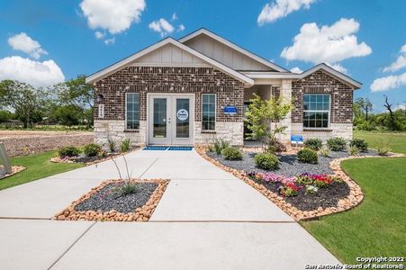 New construction Single-Family house 5332 Cloves Cove, Saint Hedwig, TX 78109 Thayer- photo 0