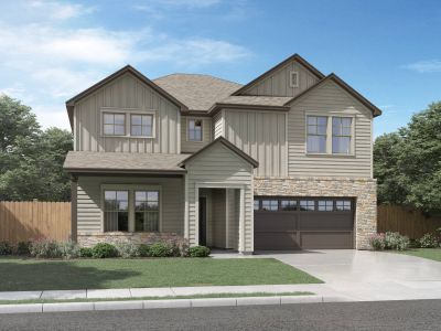 New construction Single-Family house 919 Earp Blvd, San Antonio, TX 78260 plan The Beckley (C459) - image