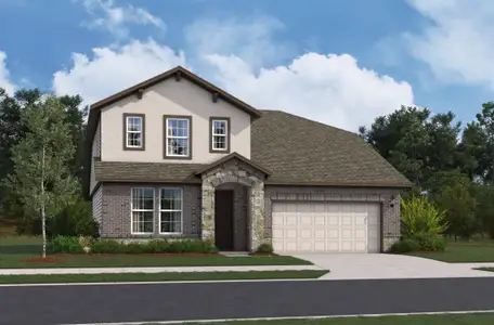 New construction Single-Family house 5197 Pinder Wy, Schertz, TX 78124 plan Cascade - image