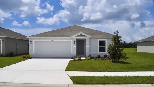 New construction Single-Family house 12411 Hopscotch Ave, Parrish, FL 34219 plan Dundee - image