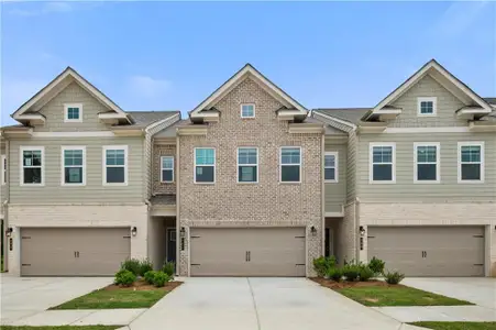 New construction Townhouse house 190 Abbotts Crossing Cir, Conyers, GA 30094 - image