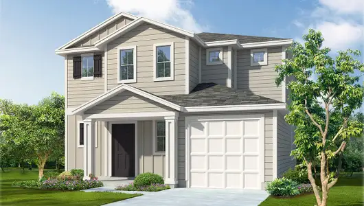 New construction Single-Family house 13926 Pease Xing, San Antonio, TX 78253 plan The Swift - image