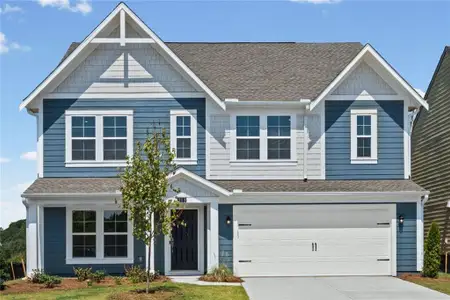 New construction Single-Family house 188 Warrior Ct, Hoschton, GA 30548 plan Breckenridge - image