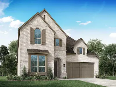 New construction Single-Family house 22716 Tuscany Coneflower Ln, Lago Vista, TX 78645 Cambridge Plan- photo 0
