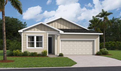 New construction Single-Family house 204 Enclave Ave, Palm Coast, FL 32164 plan Larimar - image
