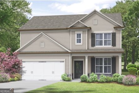 New construction Single-Family house 564 Lillian Wy, Statham, GA 30666 plan The Baxley - image