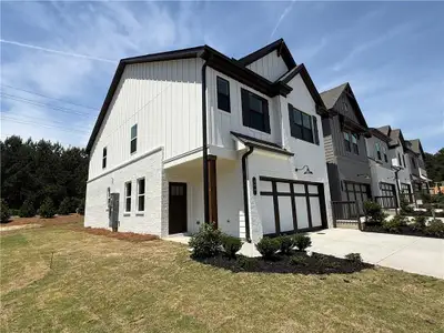 New construction Townhouse house 329 Brook Landing Cir, Auburn, GA 30011 plan Durham - image