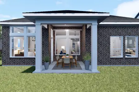 New construction Single-Family house 9032 Heronry Wy, Magnolia, TX 77362 plan The Wildflower - image 4