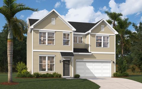 New construction Single-Family house 1203 Evening Walk Ne, Winnabow, NC 28479 plan The Indigo - image