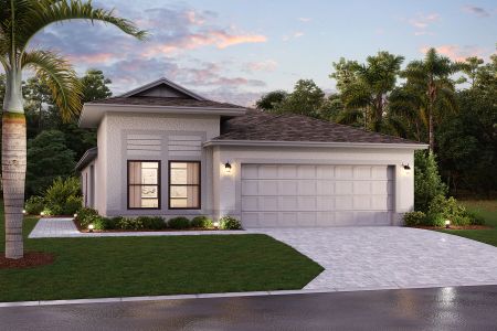 New construction Single-Family house 1478 Sunset Preserve Wy, Port Charlotte, FL 33953 plan Perception - image
