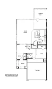 This floor plan features 4 bedrooms, 2 full baths, 1 half bath and over 2,600 square feet of living space.