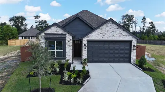 New construction Single-Family house 13105 Bridge Crest Dr, Conroe, TX 77302 plan Continental - image