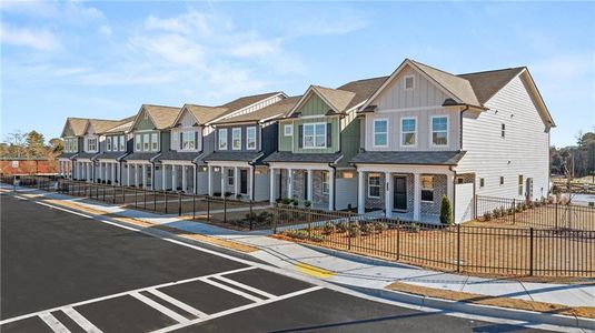 New construction Townhouse house 3261 Lake Carlton Rd, Unit 23, Loganville, GA 30052 - image
