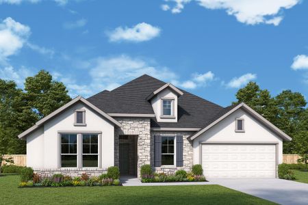 New construction Single-Family house 1123 Rusty Blackhaw Trl, San Marcos, TX 78666 plan The Ridgegate - image