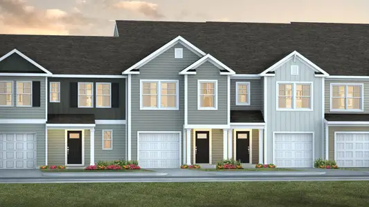 New construction Townhouse house 171 Haventree Ct, Summerville, SC 29486 plan DAVIS - image