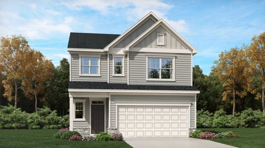 New construction Single-Family house 901 Glowing Star Ln, Angier, NC 27501 plan Davidson - image