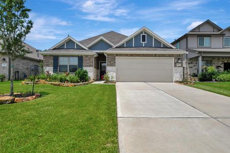 New construction Single-Family house 948 Pickering Oak Row, Magnolia, TX 77354 - photo 0