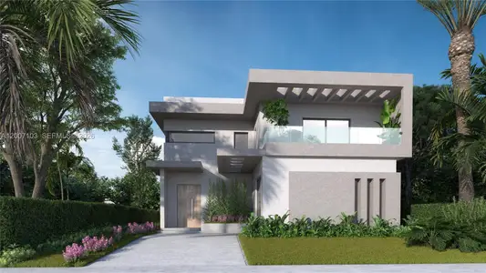 New construction Single-Family house 3346 Percival Ave, Miami, FL 33133 - image