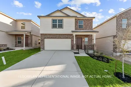 New construction Single-Family house 4222 Winston Wy, New Braunfels, TX 78130 plan Wisteria - image