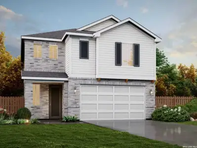 New construction Single-Family house 2911 Angelou St, New Braunfels, TX 78130 - image