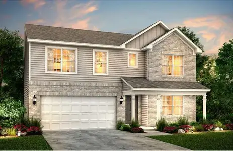 New construction Single-Family house 240 Delilah St, McDonough, GA 30252 plan Hampton - image