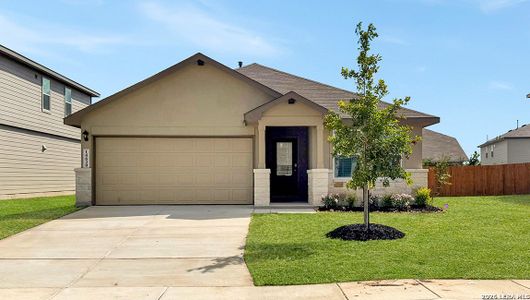 New construction Single-Family house 14630 Clay Ridge Run, San Antonio, TX 78253 plan The Knight - image