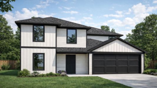 New construction Single-Family house 105 Golden Eagle Blvd, New Waverly, TX 77358 plan Dallas - image