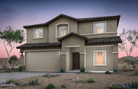 New construction Single-Family house 43010 W Palo Amarillo Rd, Maricopa, AZ 85138 - image