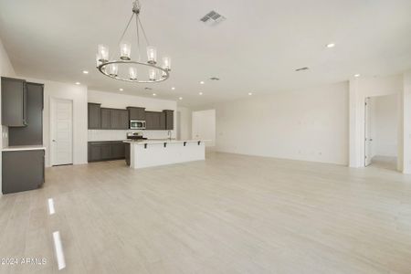 Great room - kitchen